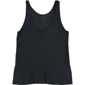 WESSEX Womens Beaded Tank Top, Black, S, DM